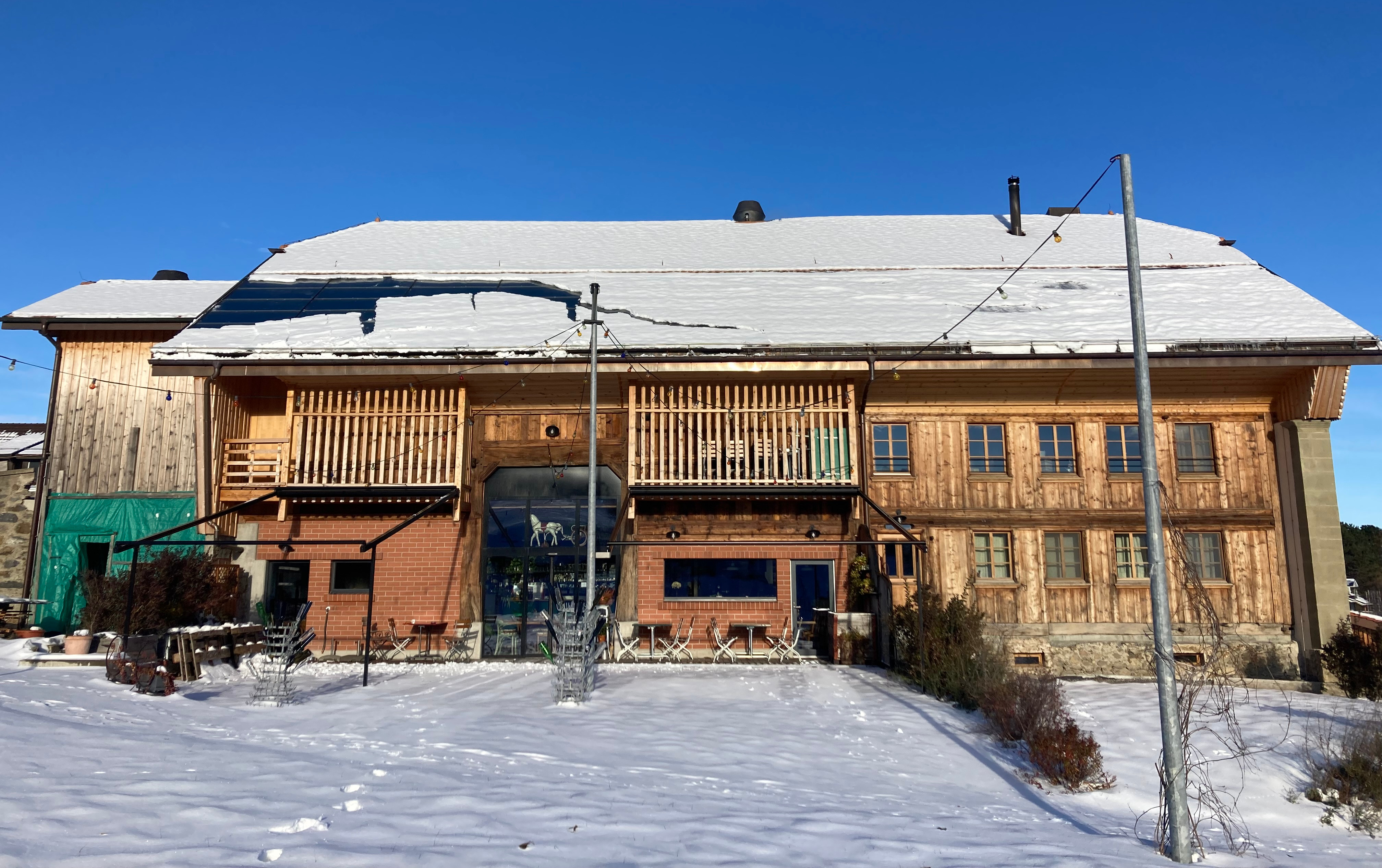 Terrasse du Bistro d'Ogoz