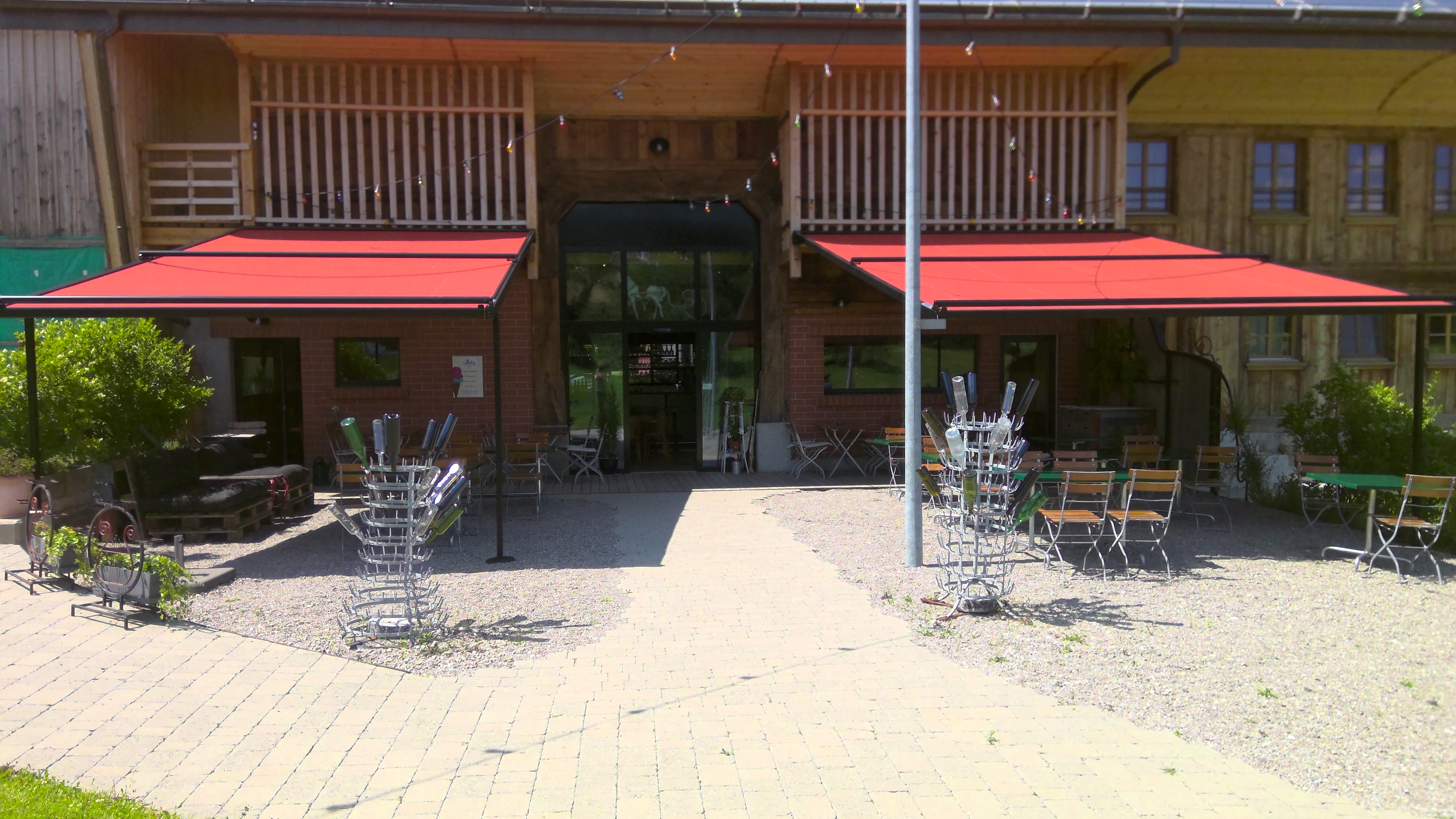 Terrasse du Bistro d'Ogoz